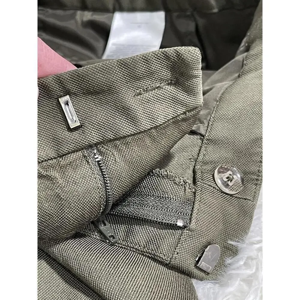 Banana Republic Heritage Collection Green Pants Women’s Linen Blend Sz 10